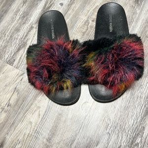Steve Madden Furr Slides